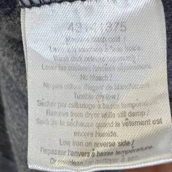 Club Monaco Women's Crew Neck Sweater Gray Ribbed Size S Designer Minimalist - Picture 7 of 7